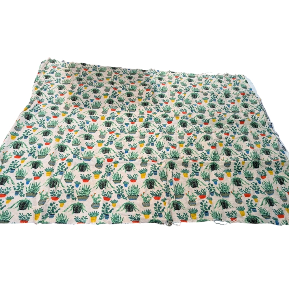 1 Yard Of House Plant Patterned Fabric From JoAnn Fabrics